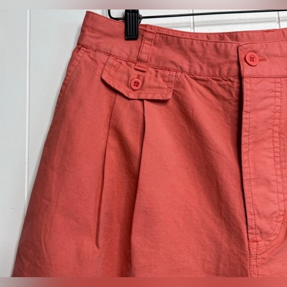 Free People pleated trouser shorts wide-leg 
NWOT bermudas cotton linen boho - Picture 3 of 13